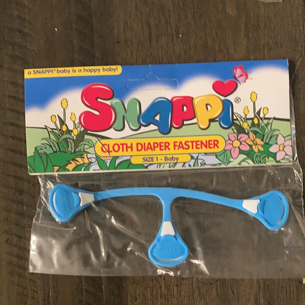 Snappy cloth diaper fastener